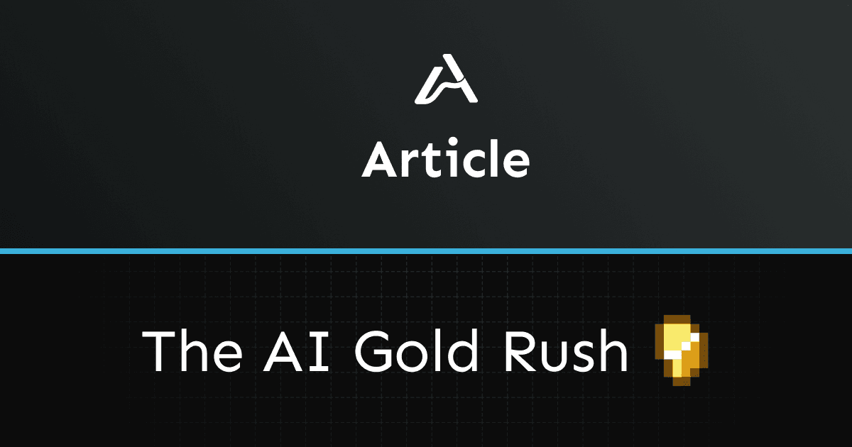 The AI Gold Rush Is On: Your Guide to the New Digital Frontier